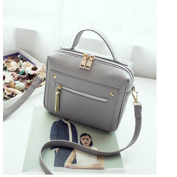 Classic Elegant Leather Handbag