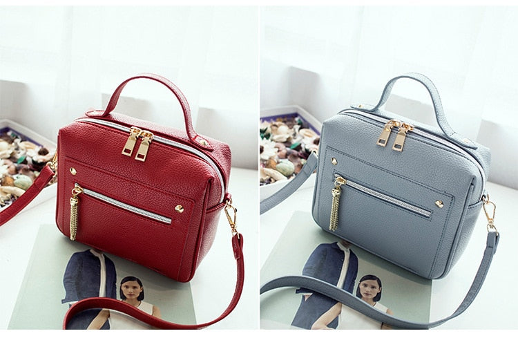 Classic Elegant Leather Handbag