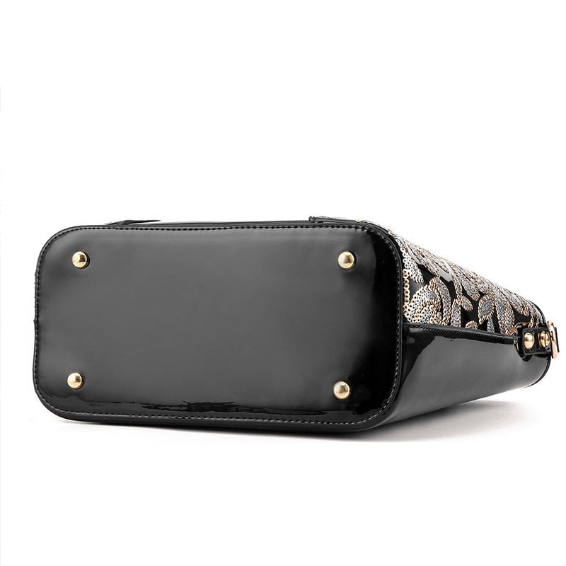 Floral Patterned Shoulder Bag