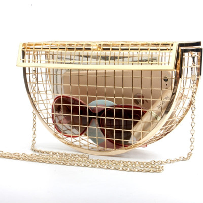 Metal Shoulder Bag