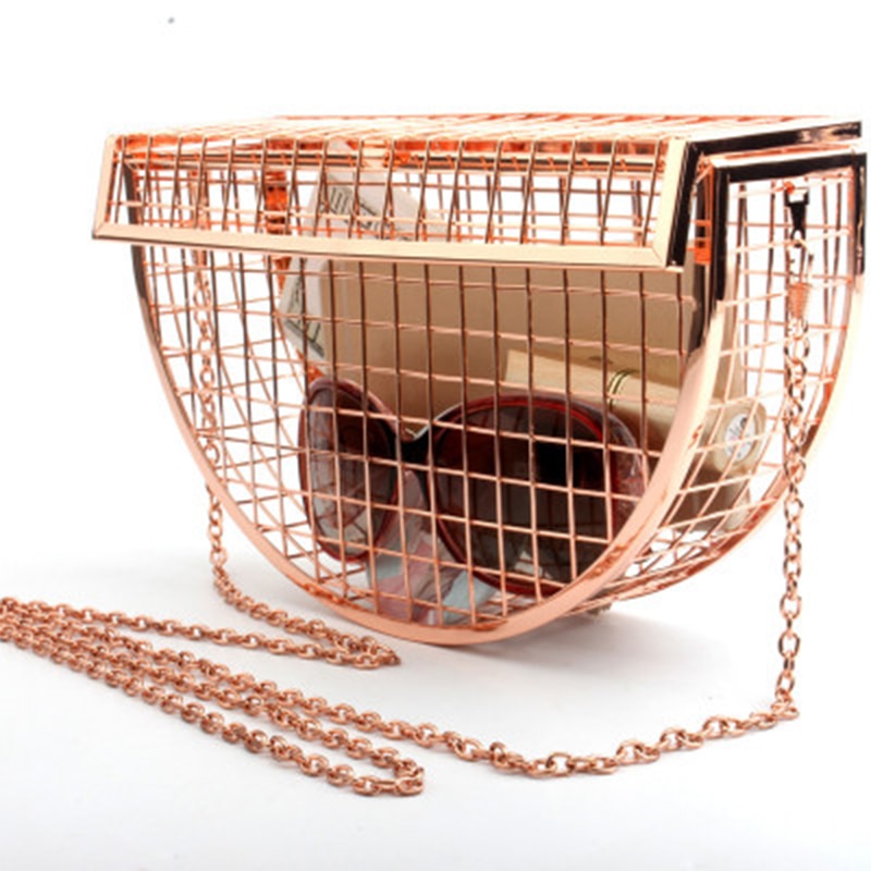 Metal Shoulder Bag