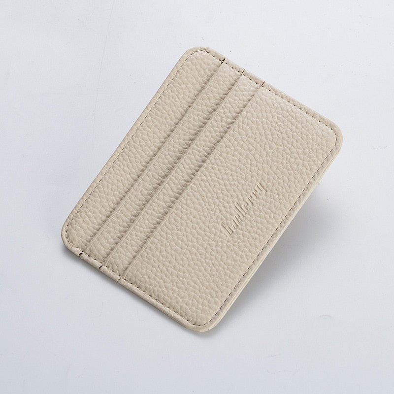 PU Leather Credit Card Holder