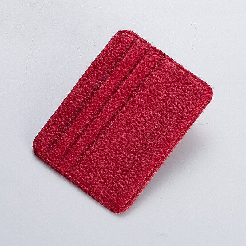 PU Leather Credit Card Holder
