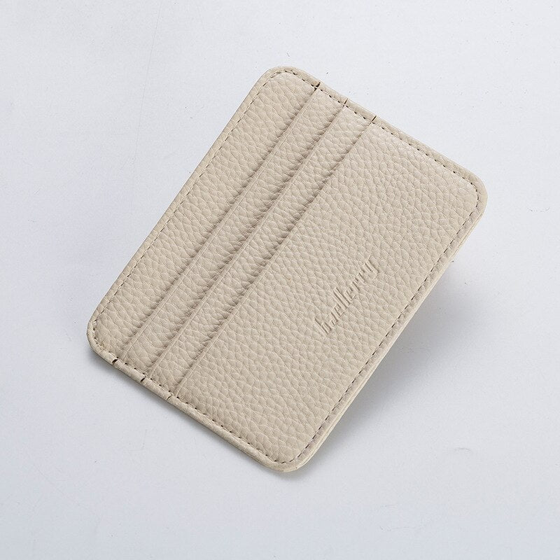 PU Leather Credit Card Holder