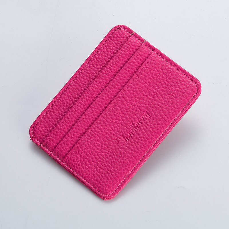 PU Leather Credit Card Holder