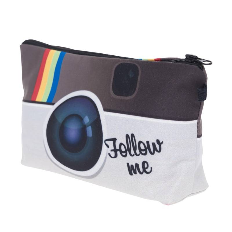 Printed Makeup Bag