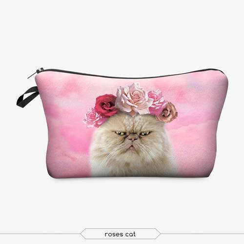 Printed Makeup Bag