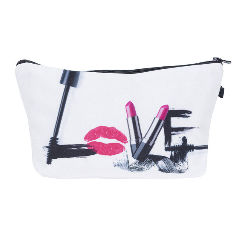 Fashion 3D Printed Cosmetic Bags