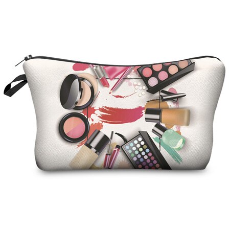 Fashion 3D Printed Cosmetic Bags