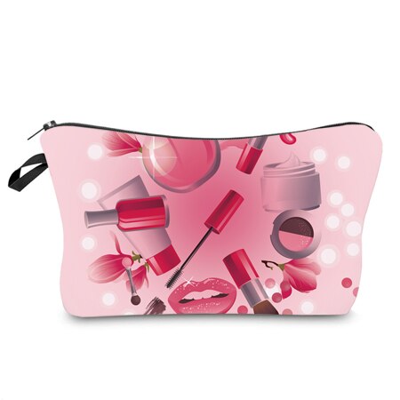 Fashion 3D Printed Cosmetic Bags