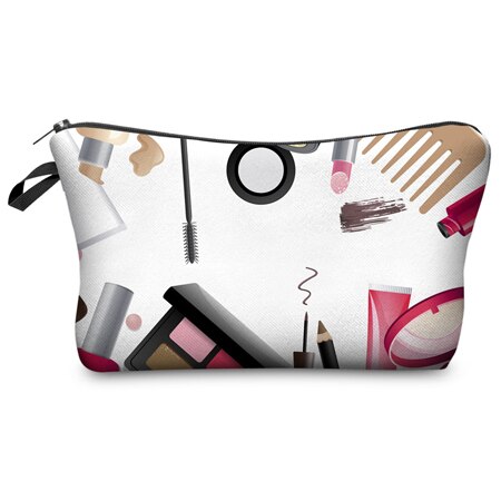 Fashion 3D Printed Cosmetic Bags