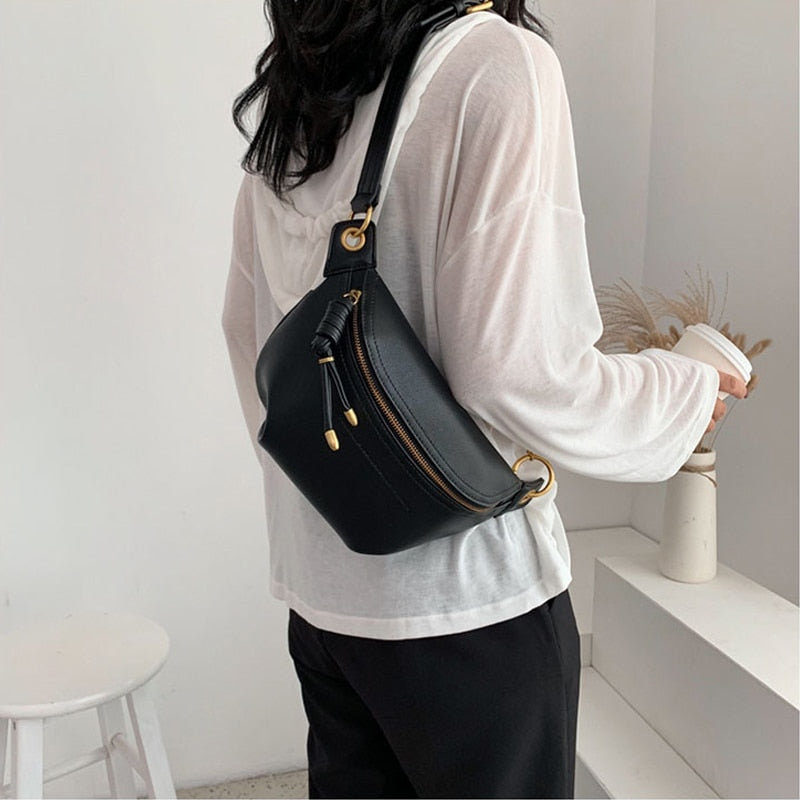 Leather Fanny Pack for Women