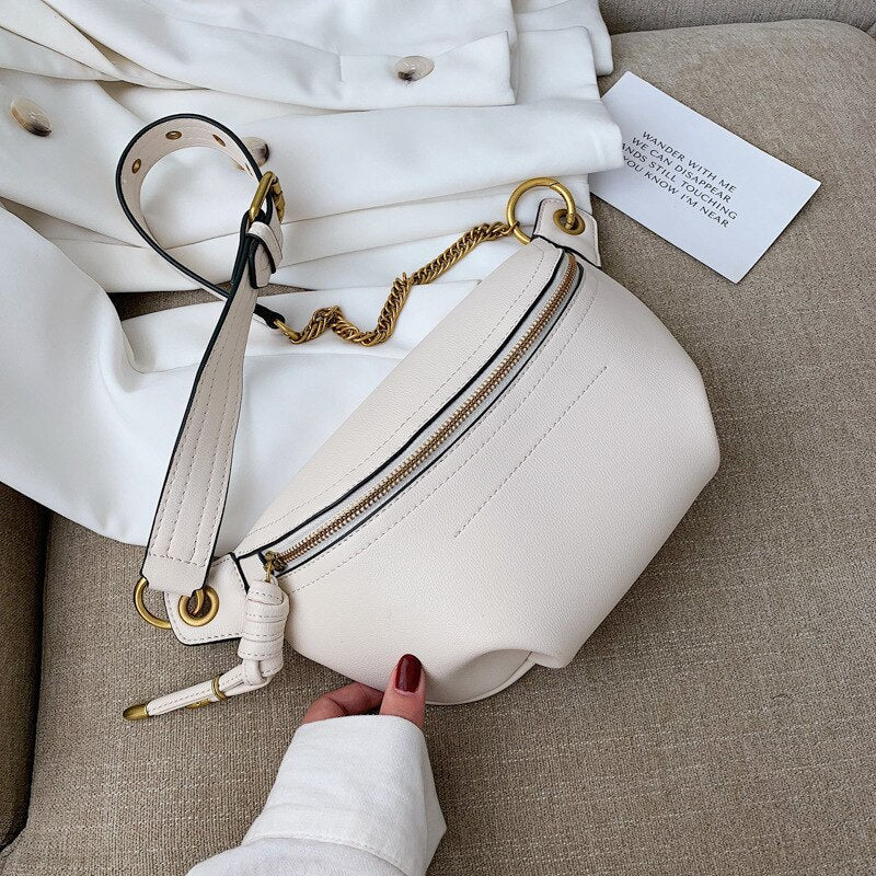 Leather Fanny Pack for Women