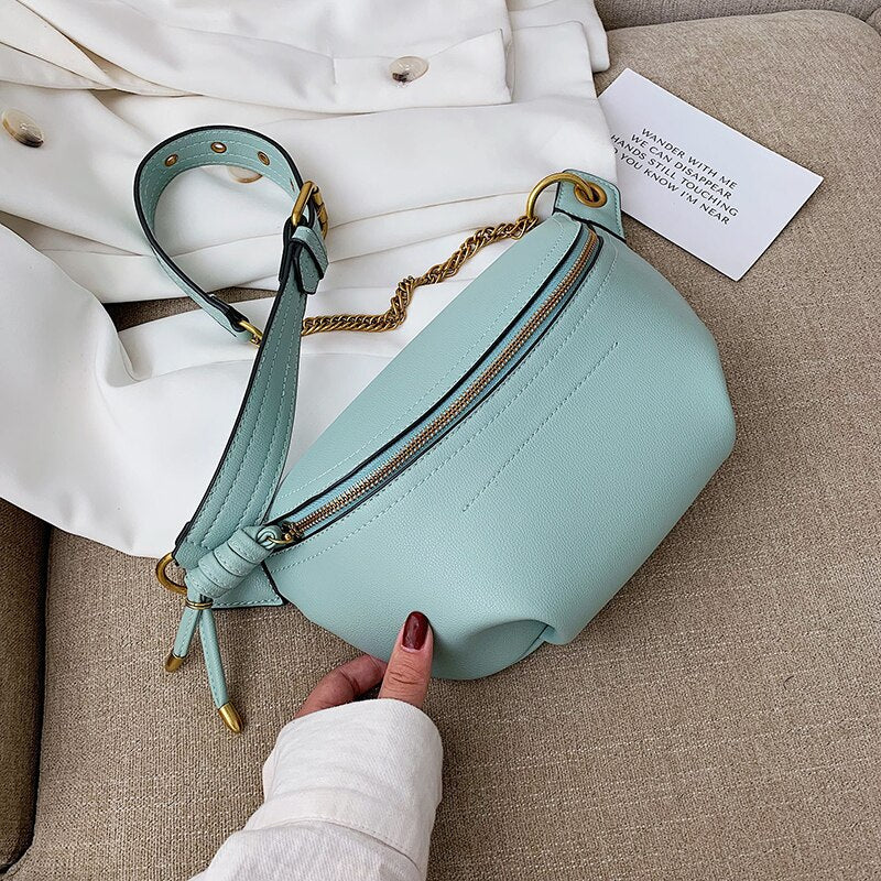 Leather Fanny Pack for Women