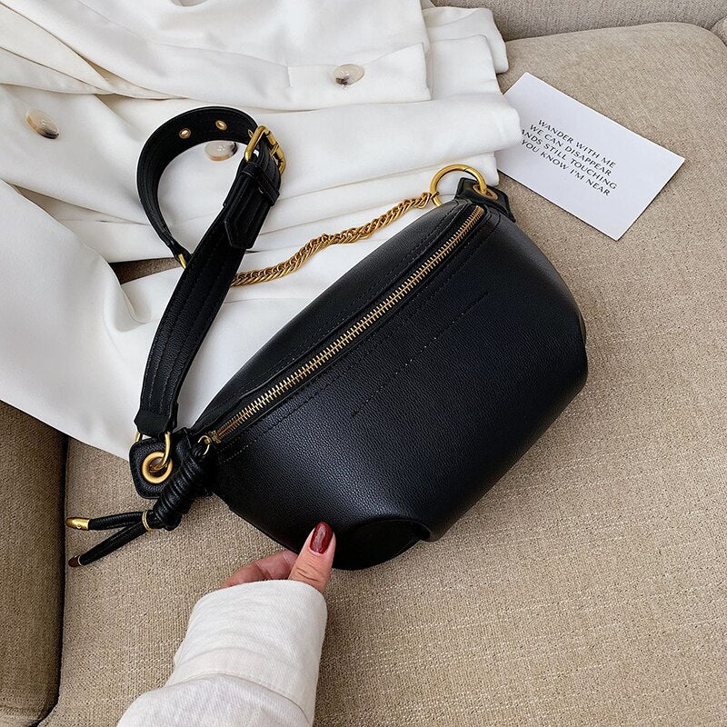 Leather Fanny Pack for Women