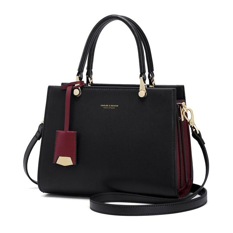 Luxury Leather Shoulder Tote Bag