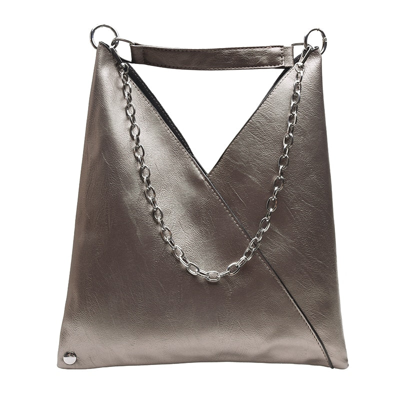 Leather Handbag with Large Capacity