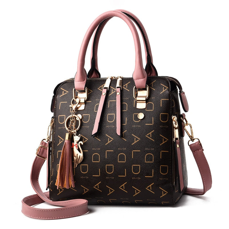 Luxury Crossbody Bag in Print