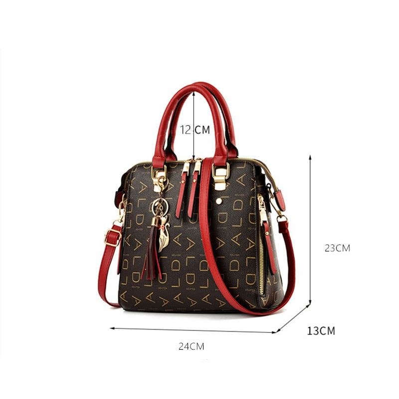 Luxury Crossbody Bag in Print