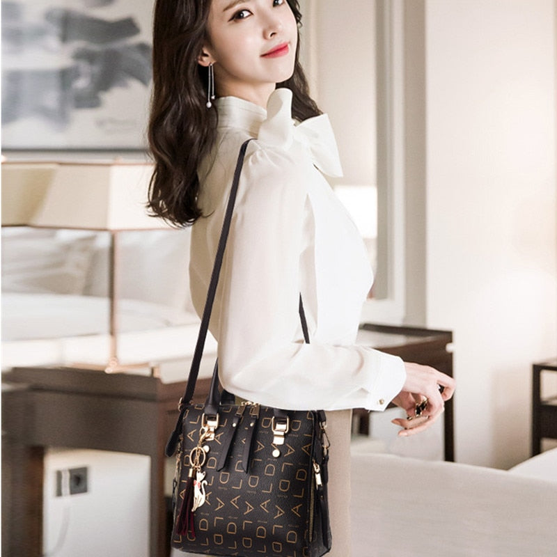 Luxury Crossbody Bag in Print