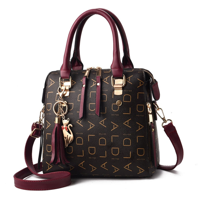 Luxury Crossbody Bag in Print