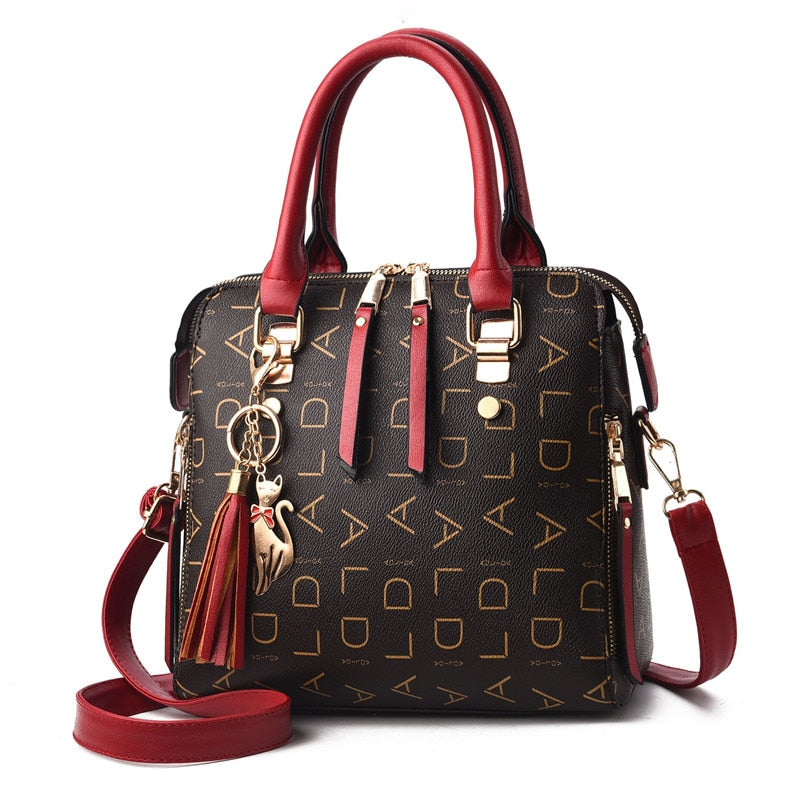 Luxury Crossbody Bag in Print