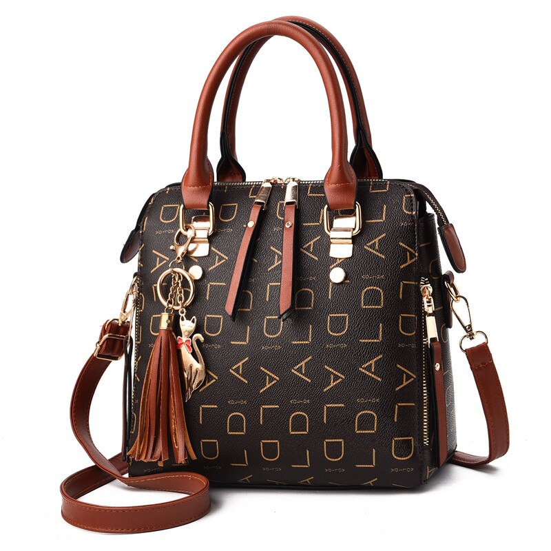 Luxury Crossbody Bag in Print