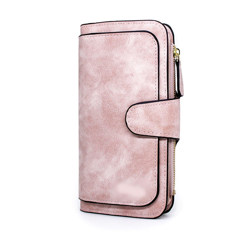 Women's Faux Suede Wallet