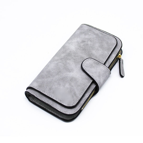 Women's Faux Suede Wallet