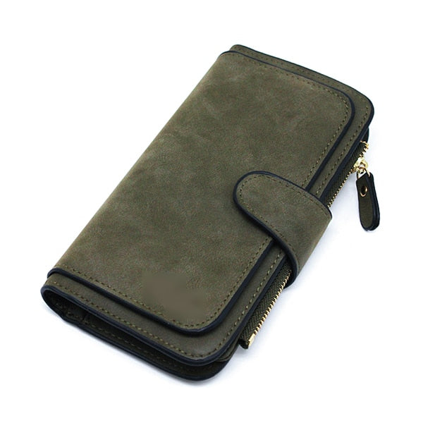 Women's Faux Suede Wallet