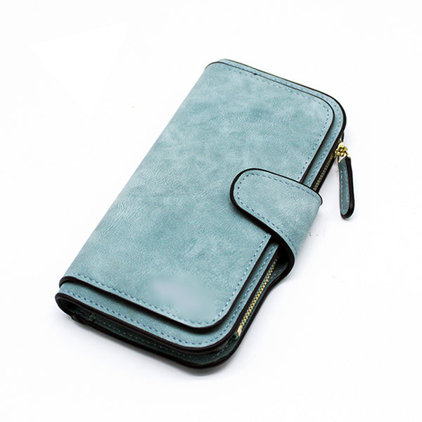 Women's Faux Suede Wallet