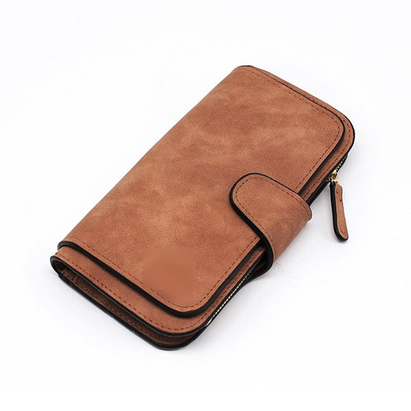 Women's Faux Suede Wallet