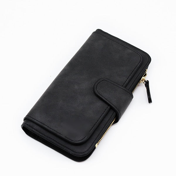 Women's Faux Suede Wallet