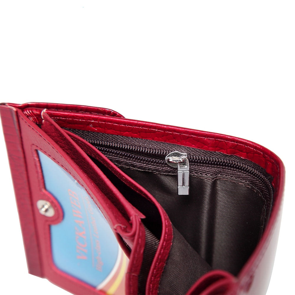 Compact Leather Wallet
