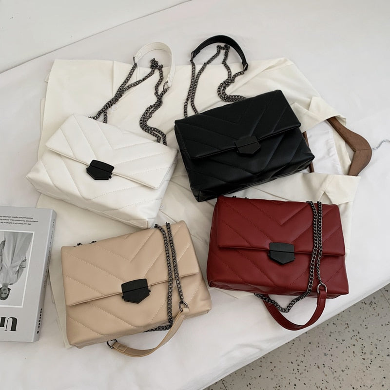 Small PU Leather Crossbody Bag
