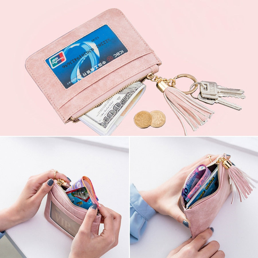 Marble Leather Wallet