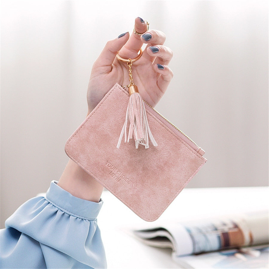 Marble Leather Wallet