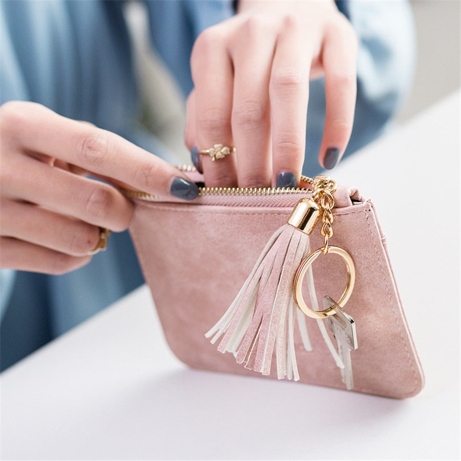 Marble Leather Wallet