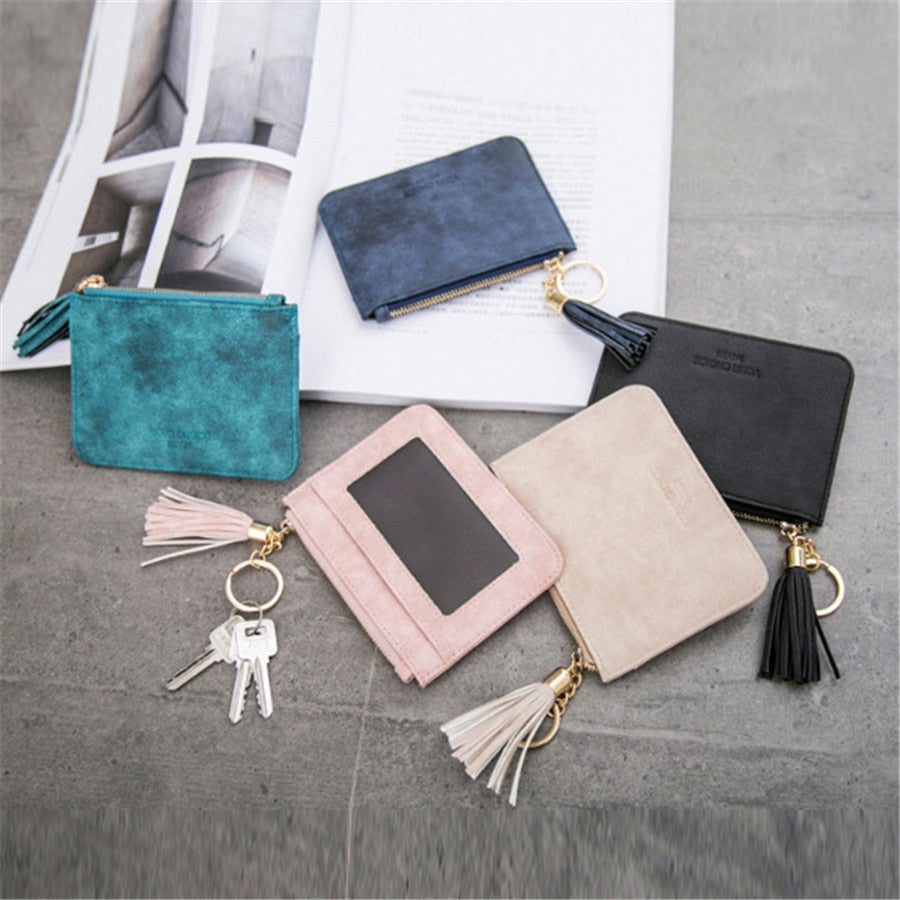 Marble Leather Wallet