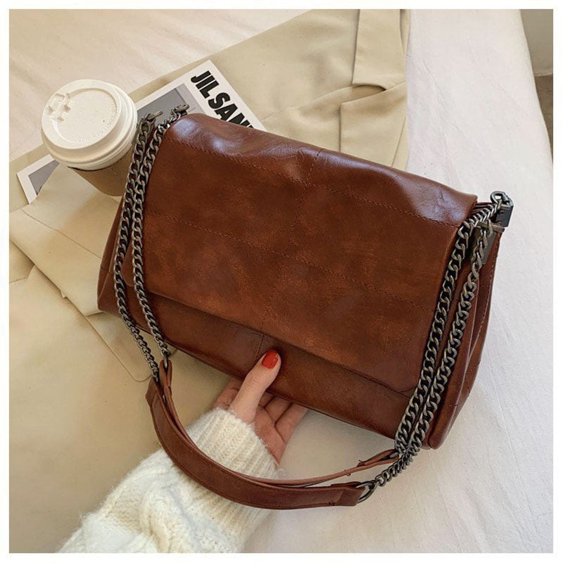 PU Leather Chain Purse