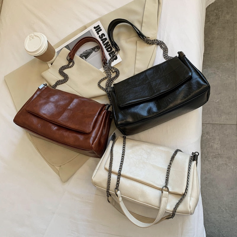 PU Leather Chain Purse