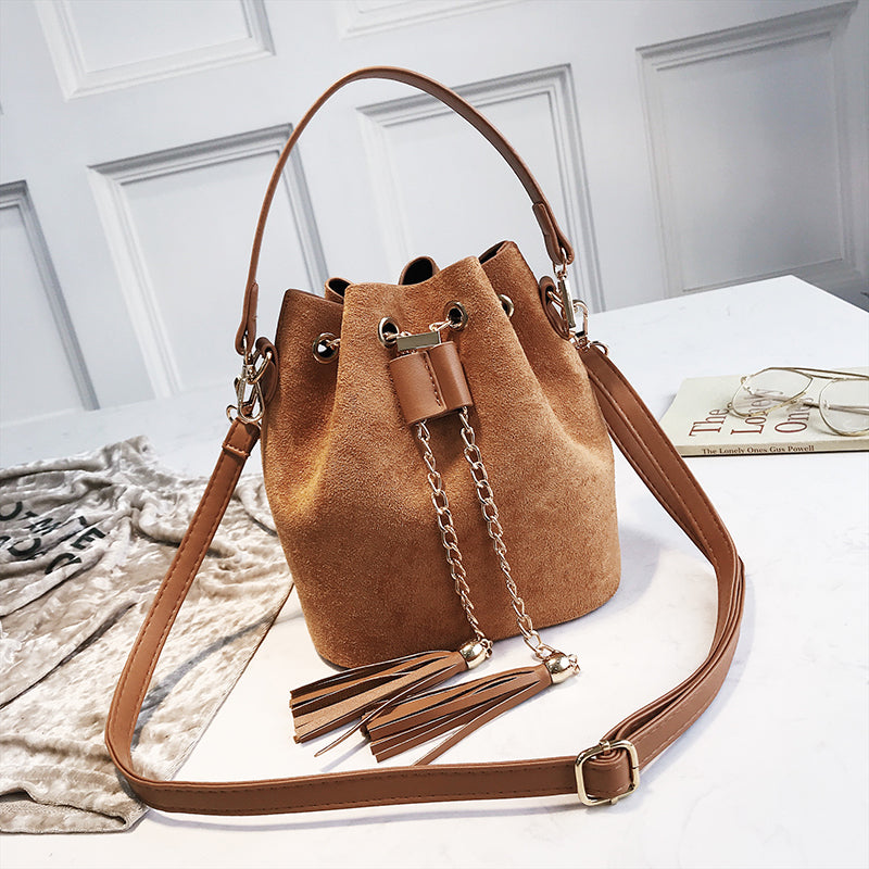 Mini Drawstring Crossbody Bag