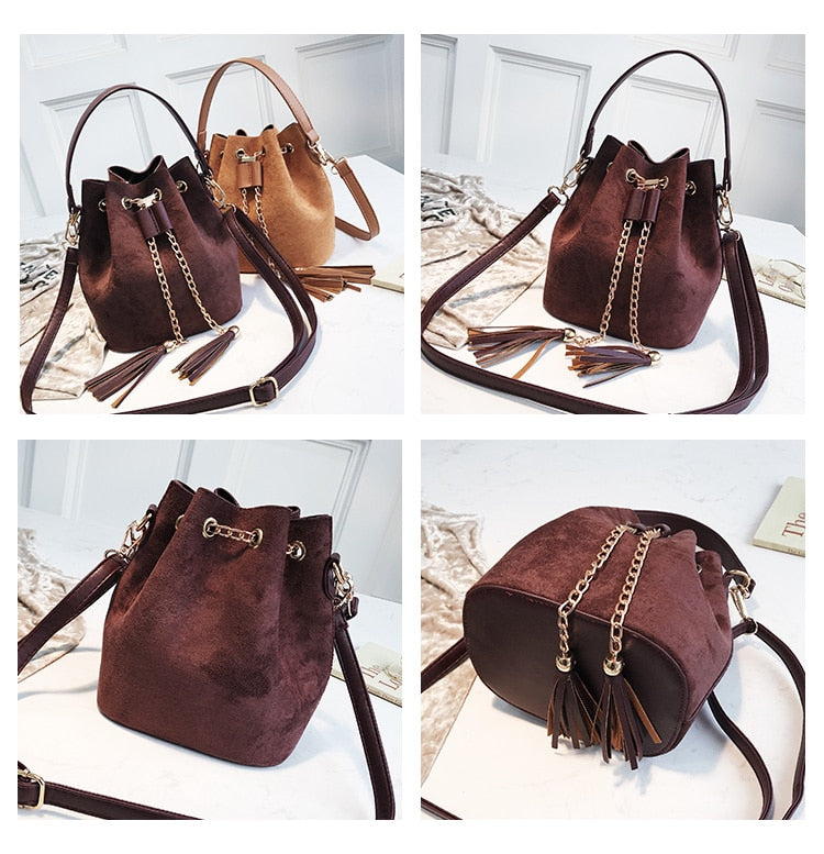 Mini Drawstring Crossbody Bag