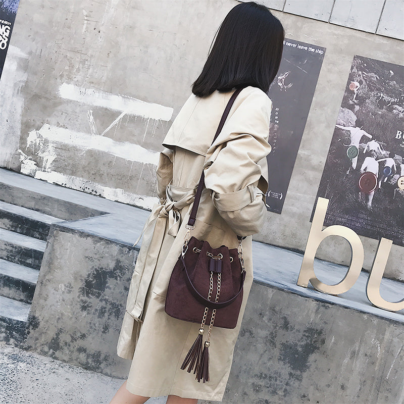 Mini Drawstring Crossbody Bag