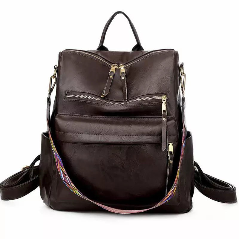 Large Capacity Retro Backpack