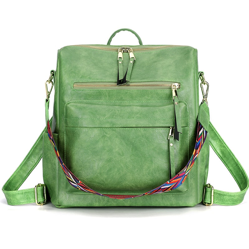 Large Capacity Retro Backpack