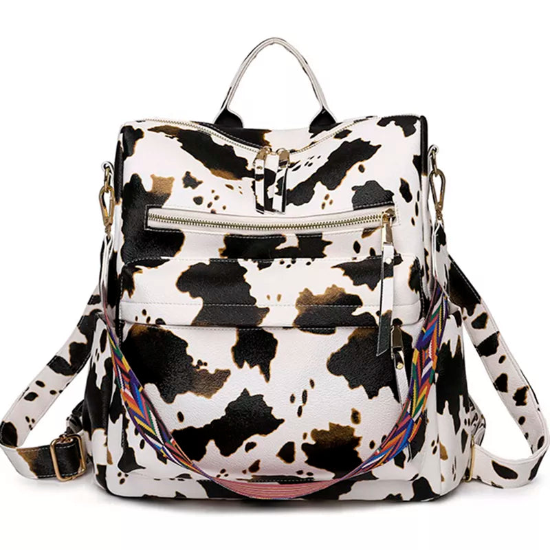 Large Capacity Retro Backpack