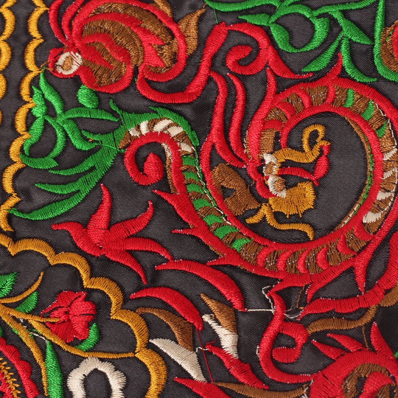 Retro Ethnic Embroidery Clutch
