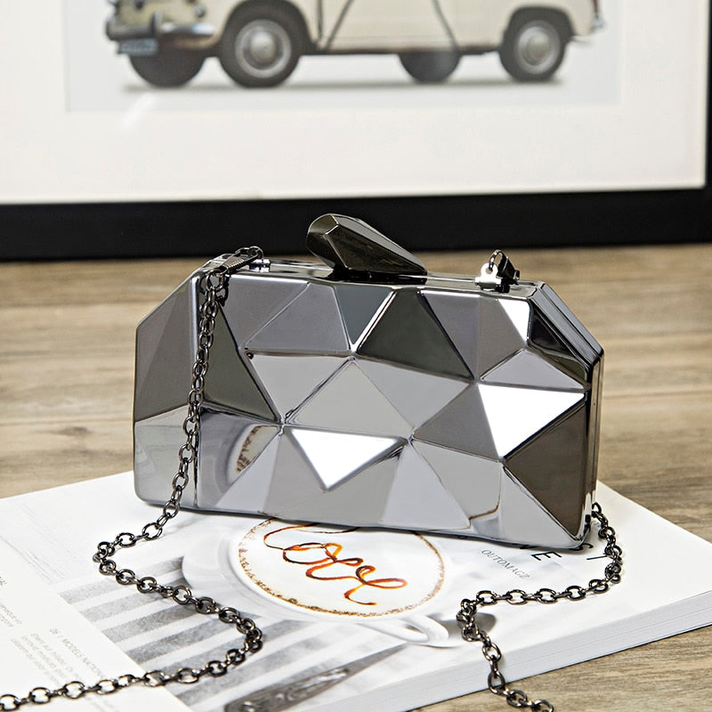 Geometric Evening Clutch