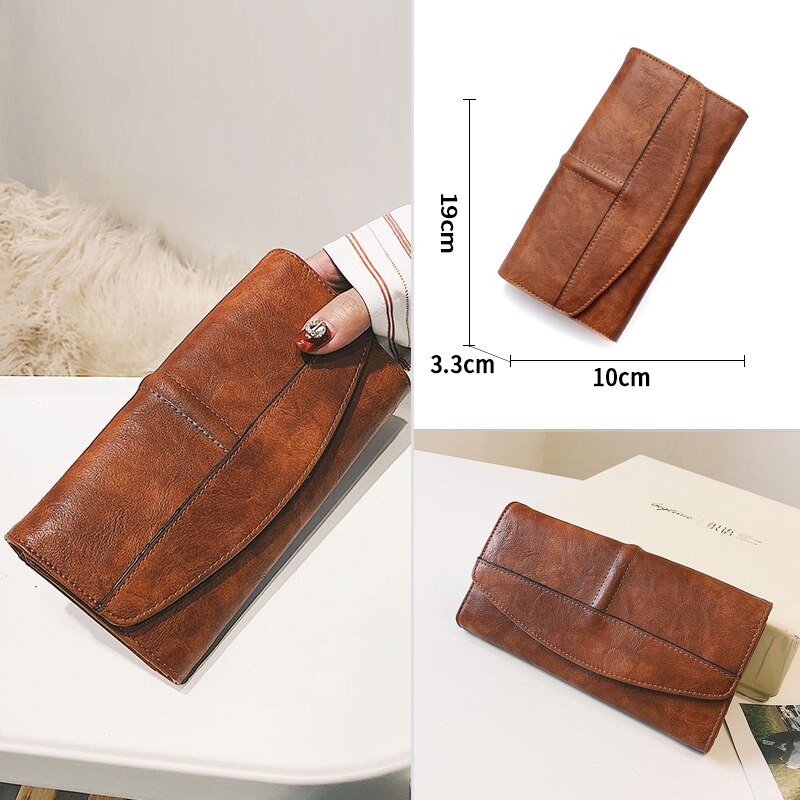 Long Trifold Clutch